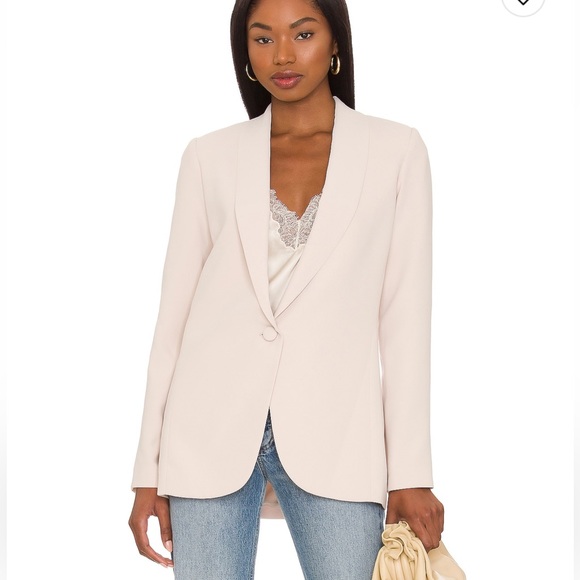 Amanda Uprichard, size small, beige, single breasted - Picture 1 of 7